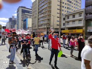 Joaquim no ato do dia 24