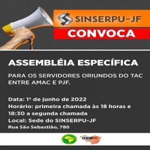 Assembleia Oriundos da AMAC banner
