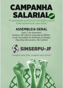 Campanha Salarial 2024 Cartaz