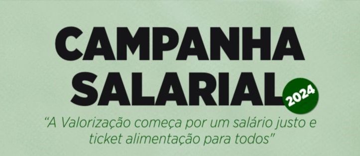 Campanha Salarial 2024 Cartaz 3