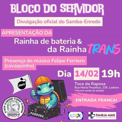 Bloco Do Servidor Entrada Franca Site E Banner