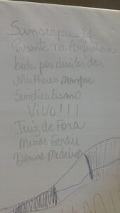 Conferência das mulheres antes da votação 7