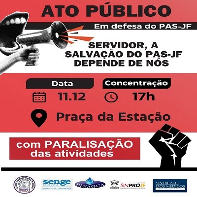 Convocação ato do dia