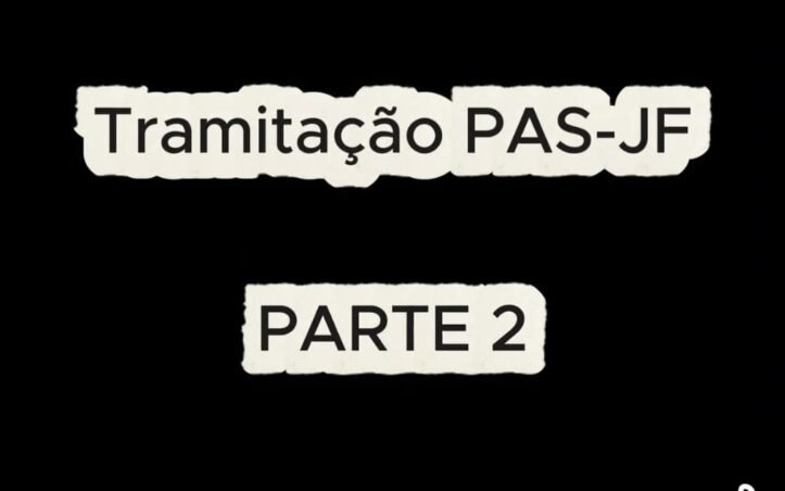 Tramitação do PAS parte