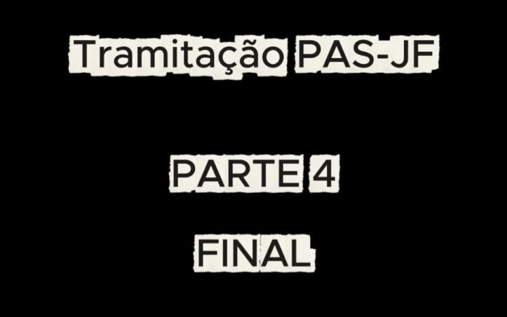 Tramitação do PAS parte